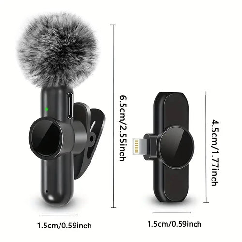 Wireless Mobile Lavalier Microphone